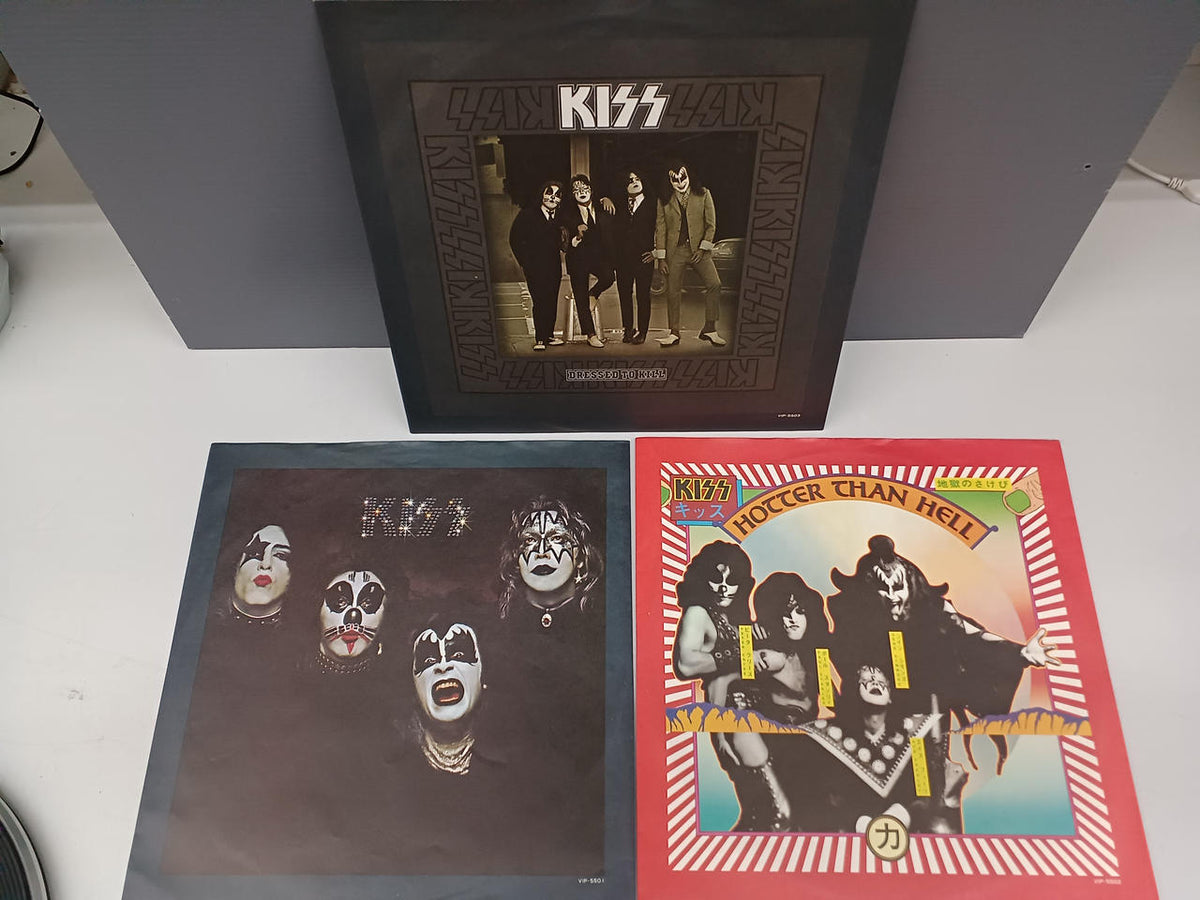 VICTOR Western Music Record KISS / The Full Picture of Hell
