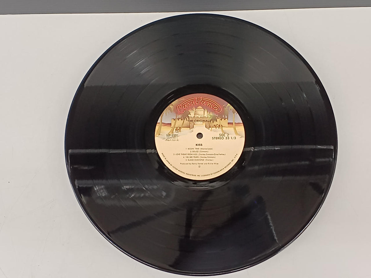 VICTOR Western Music Record KISS / The Full Picture of Hell