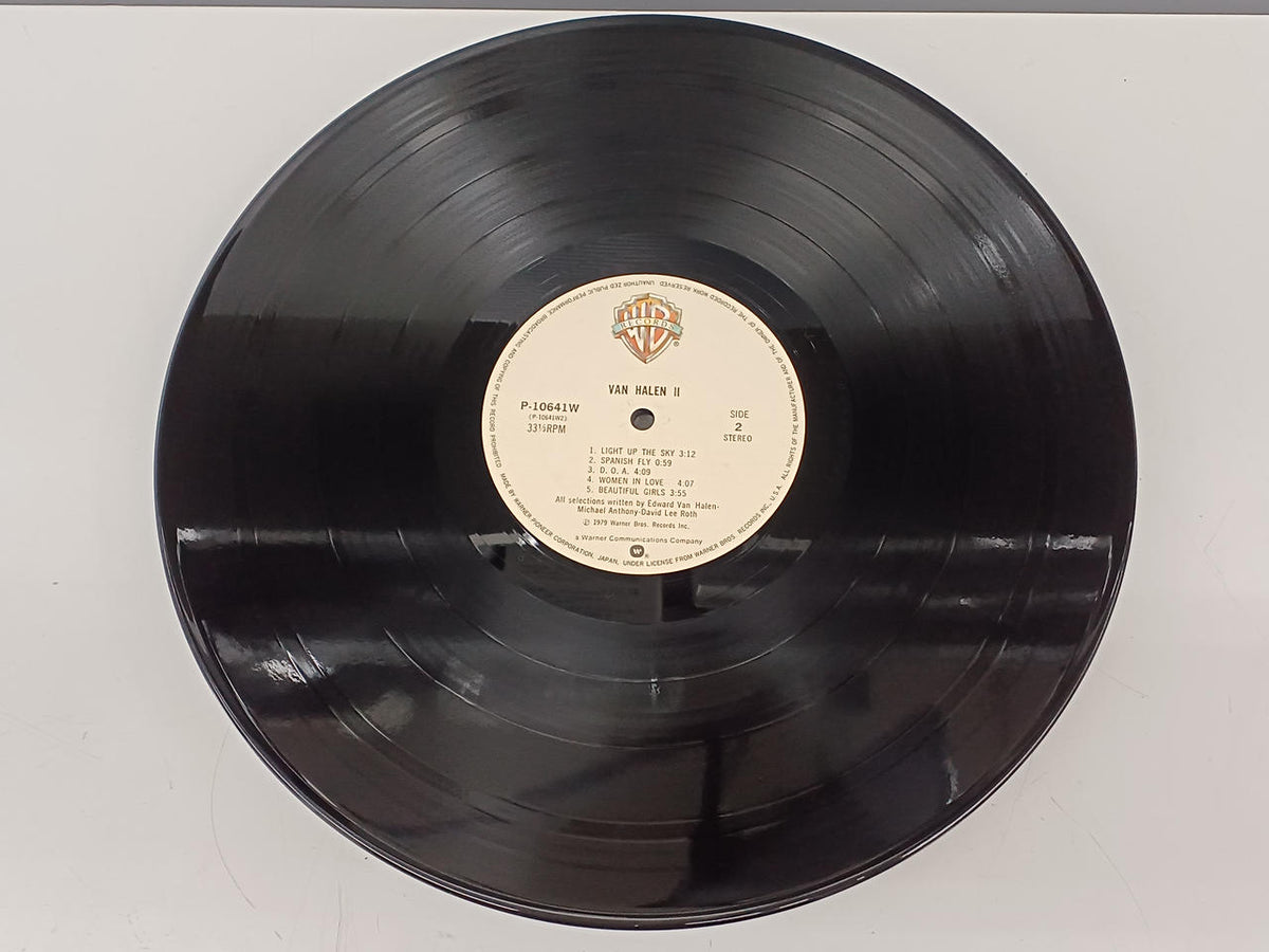 WARNER Western Music Record VAN HALEN / Legendary Bomber