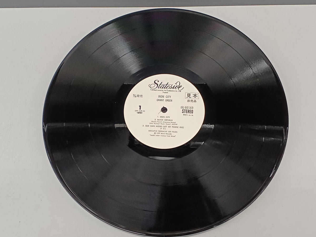 STATESIDE JAZZ Record GRANT GREEN/IRON CITY!