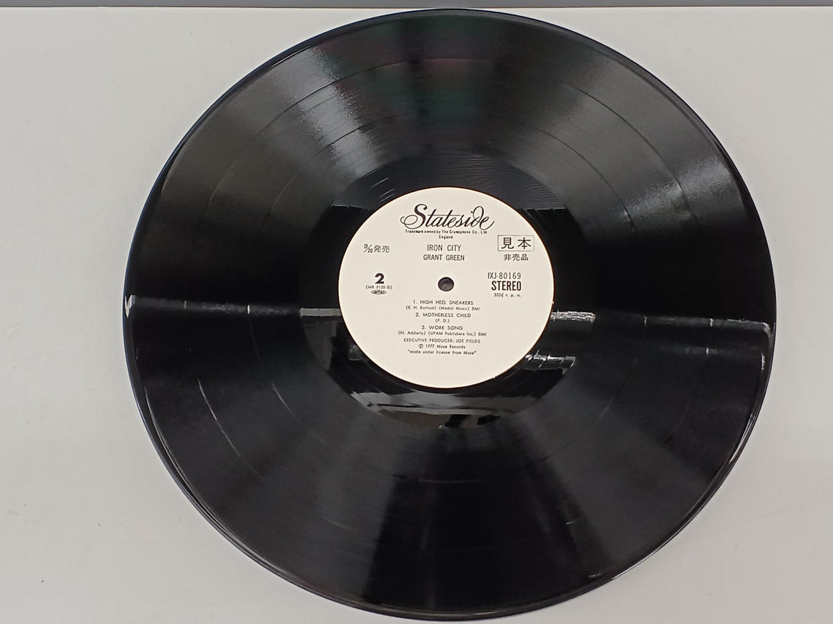 STATESIDE JAZZ Record GRANT GREEN/IRON CITY!