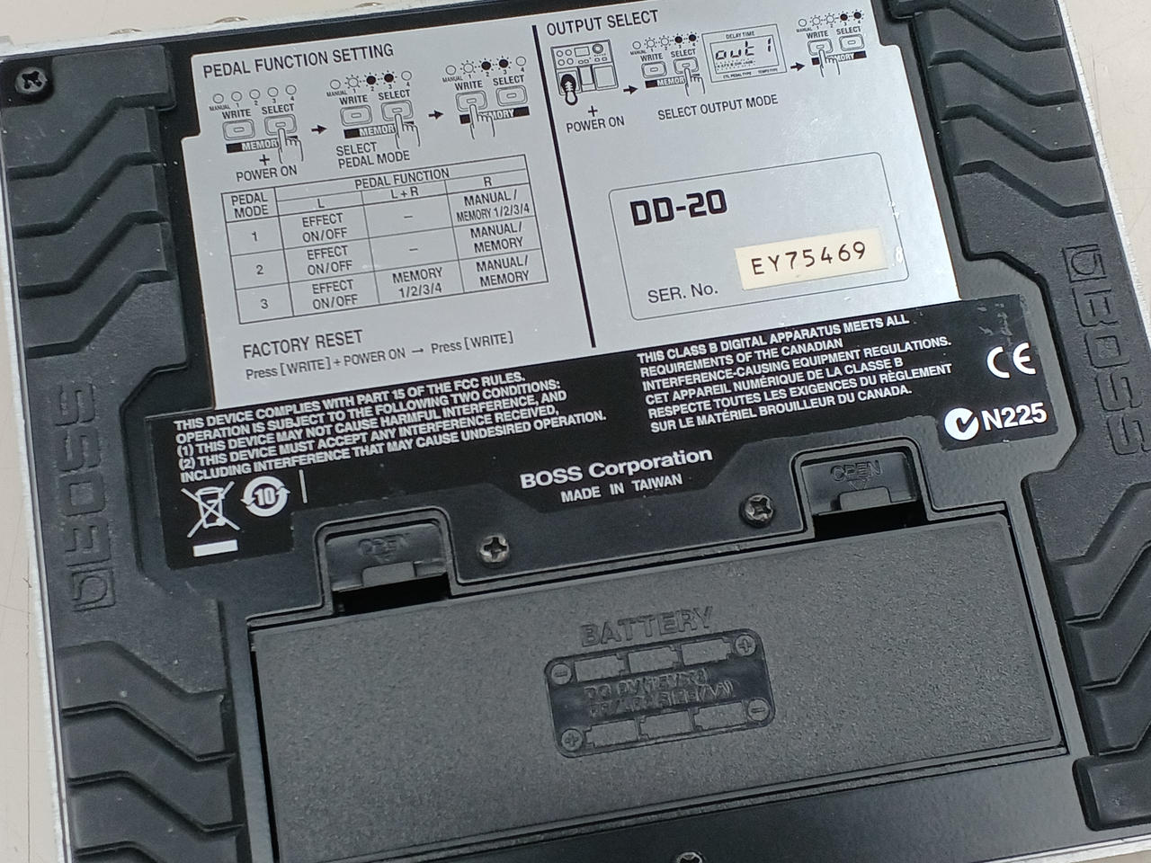 BOSS Digital Delay DD-20 – BanzaiHobby