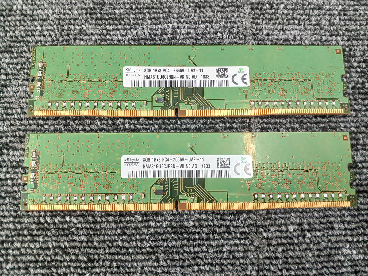 SK HYNIX Memory: PC4-2666V 8GB×2