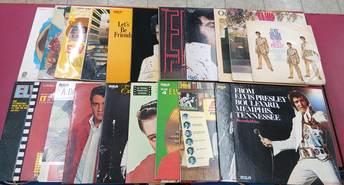each company [Junk] Elvis Presley 21-Record Set