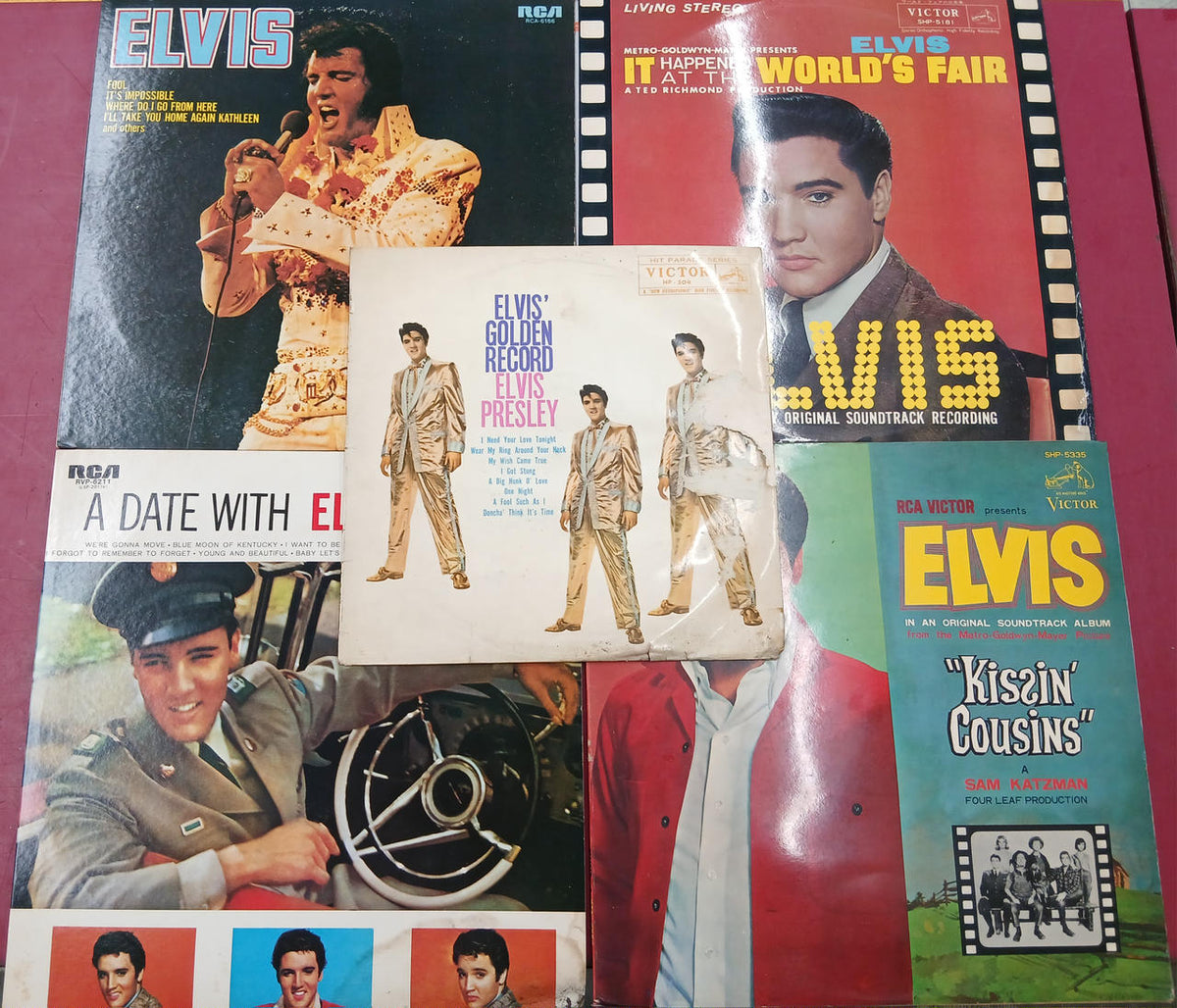 each company [Junk] Elvis Presley 21-Record Set