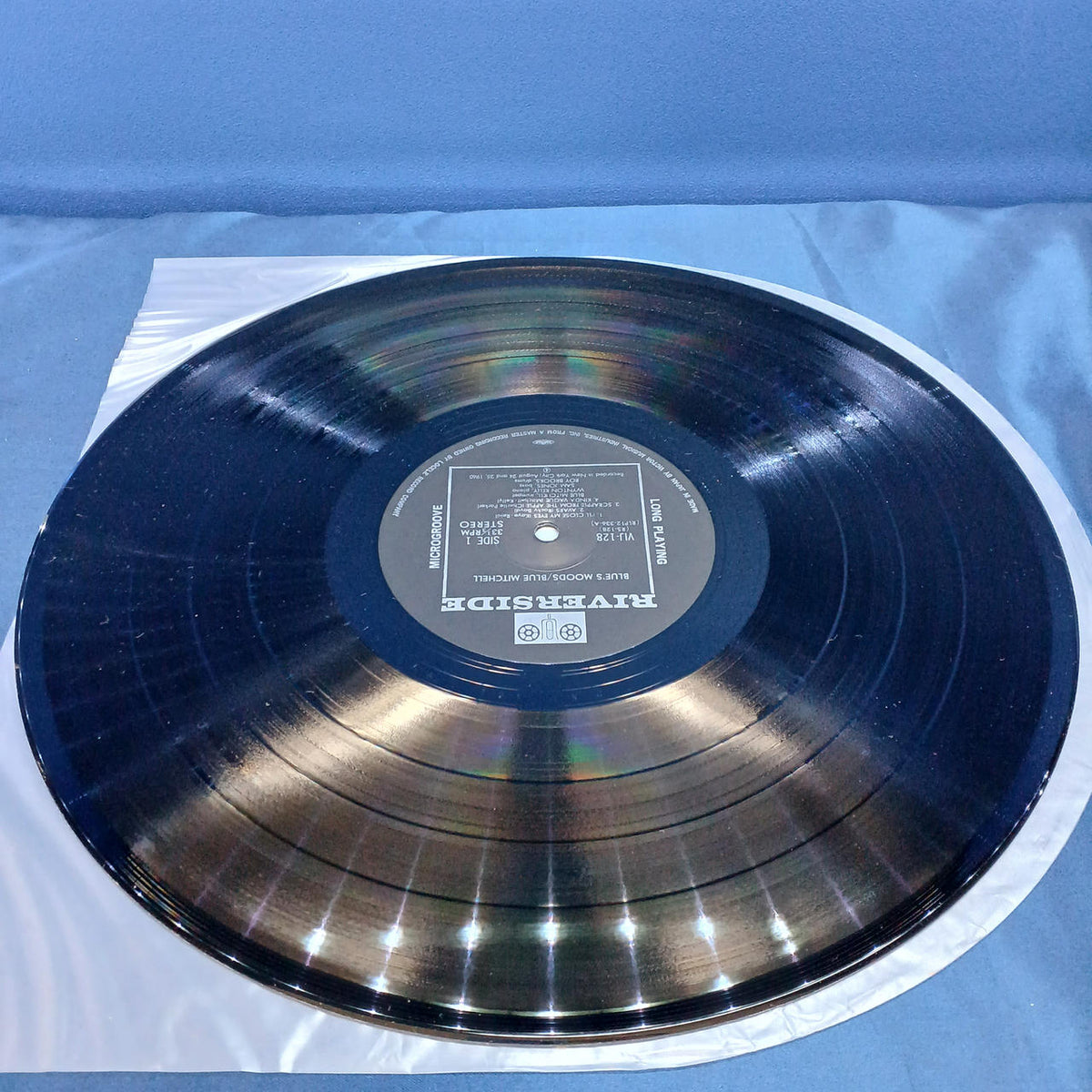 RIVERSIDE LP BLUE MITCHELL BLUES MOODS VIJ-128