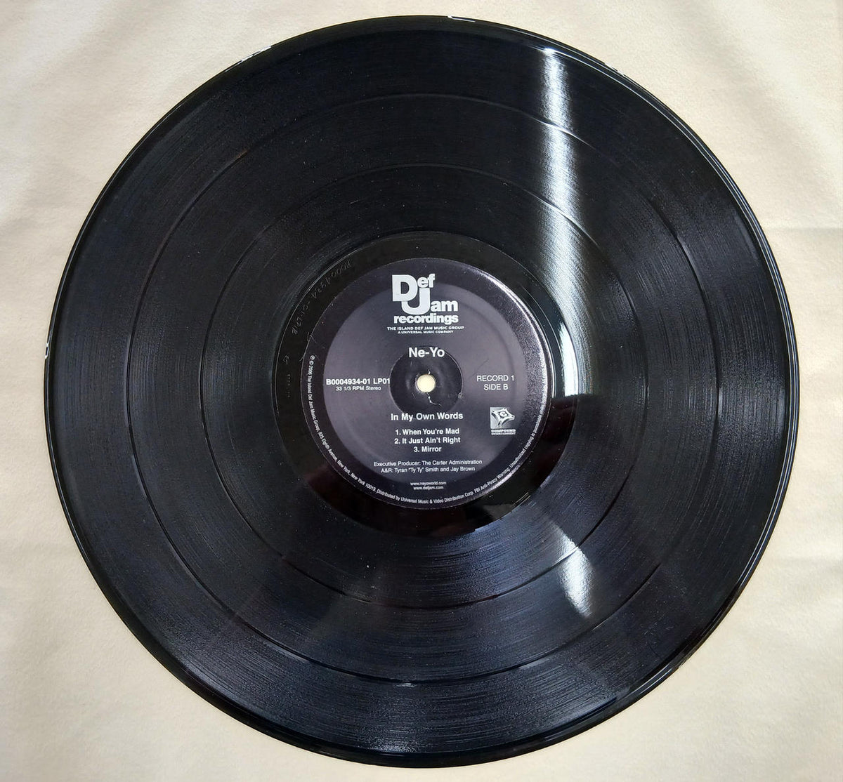 DEFJAM RECORDS Record IN MY OWN WORDS