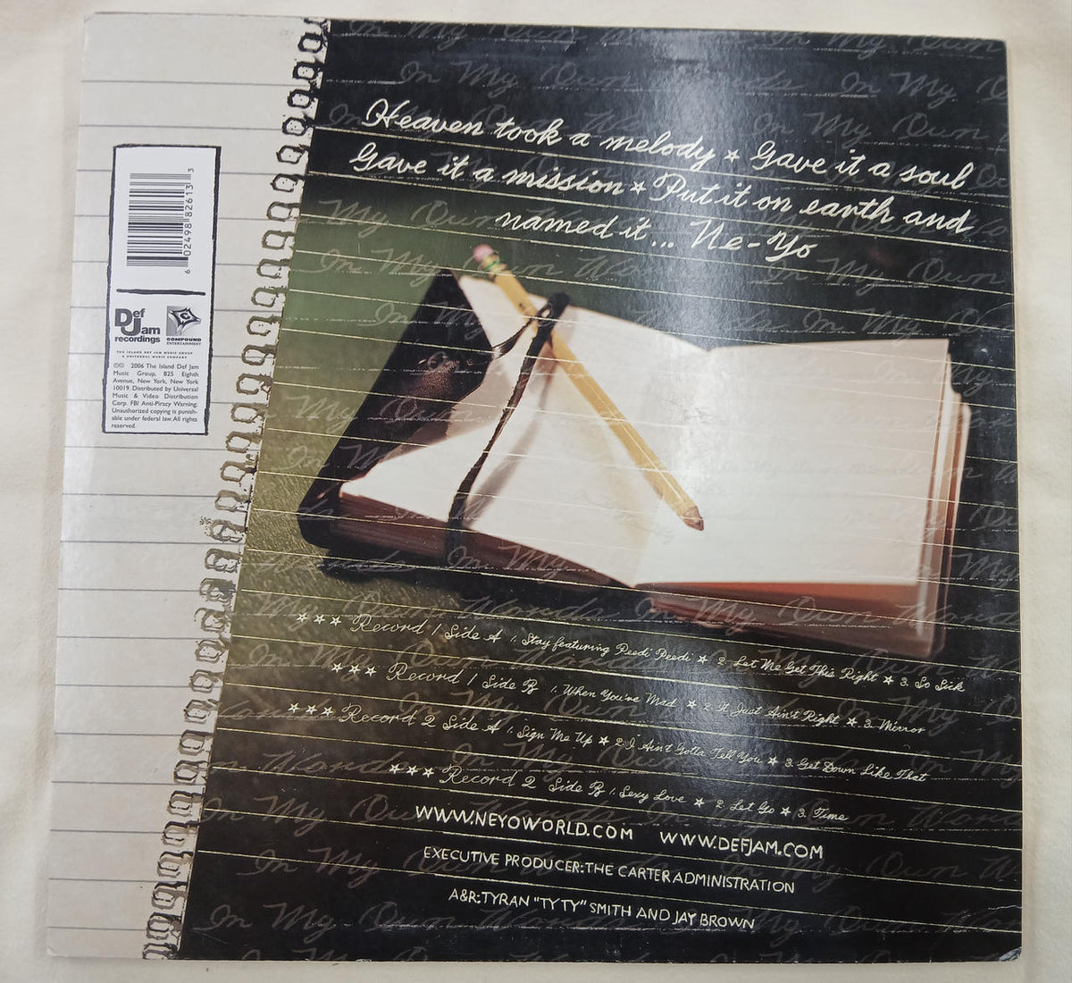DEFJAM RECORDS Record IN MY OWN WORDS