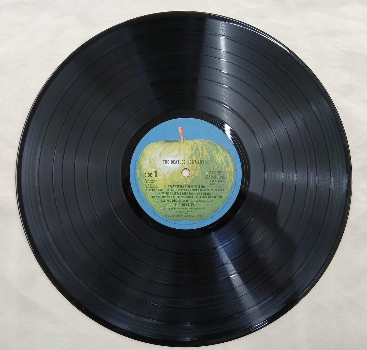 Toshiba EMI Record: The Beatles 1967~1970