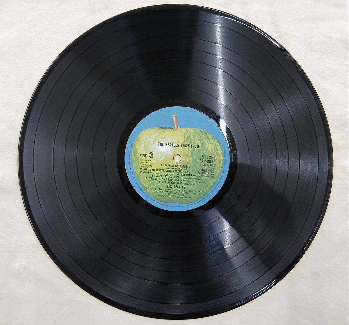 Toshiba EMI Record: The Beatles 1967~1970