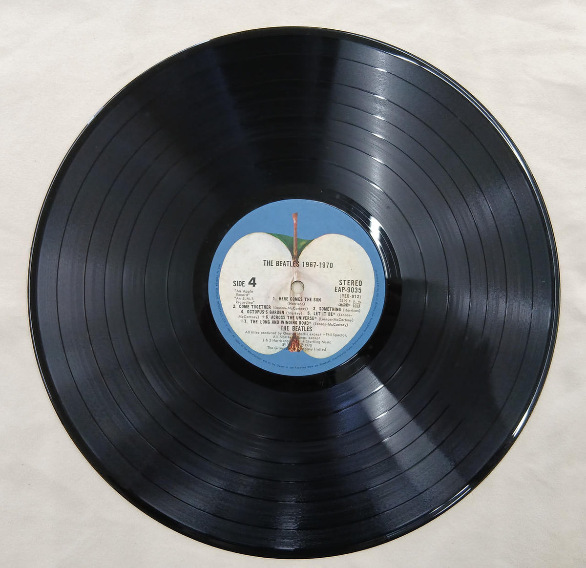 Toshiba EMI Record: The Beatles 1967~1970
