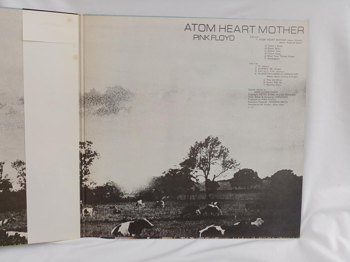 ODEON Western Music LP Atomic Heart Mother Pink Floyd