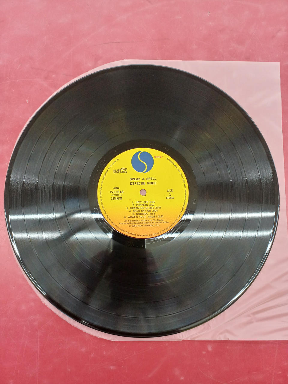 Warner Pioneer Western Music SPEAK&SPELL/DEPECHE MODE