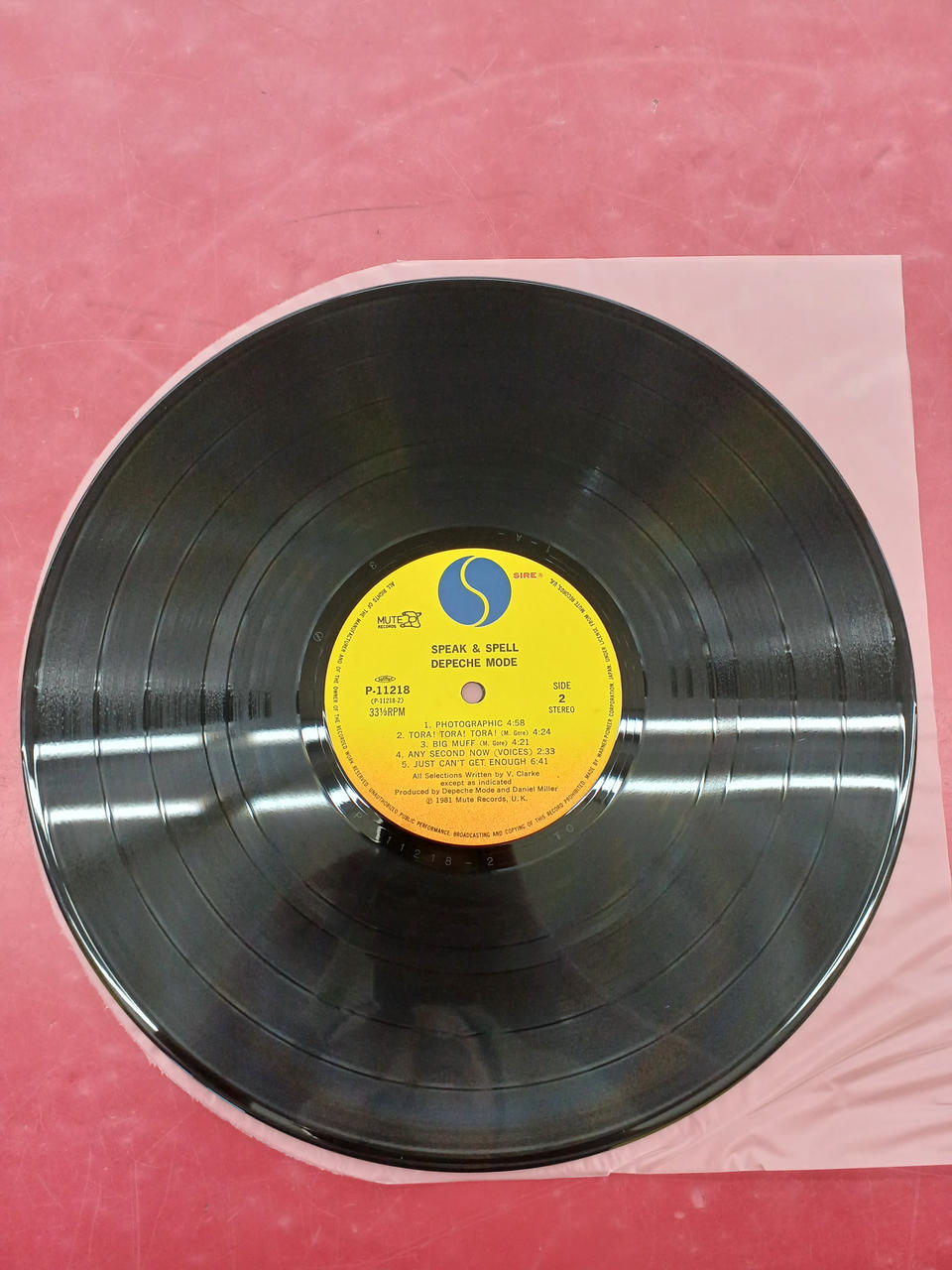 Warner Pioneer Western Music SPEAK&SPELL/DEPECHE MODE