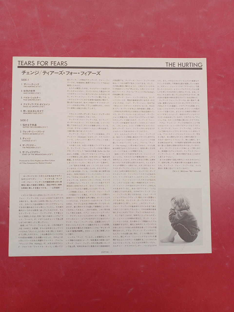 Nippon Phonogram Tears for Fears / Change Tears for Fears / Change