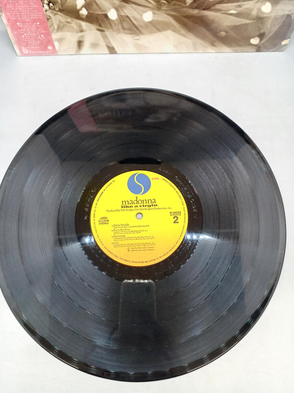 Warner Pioneer LIKE A VIRGIN/MADONNA P-13033