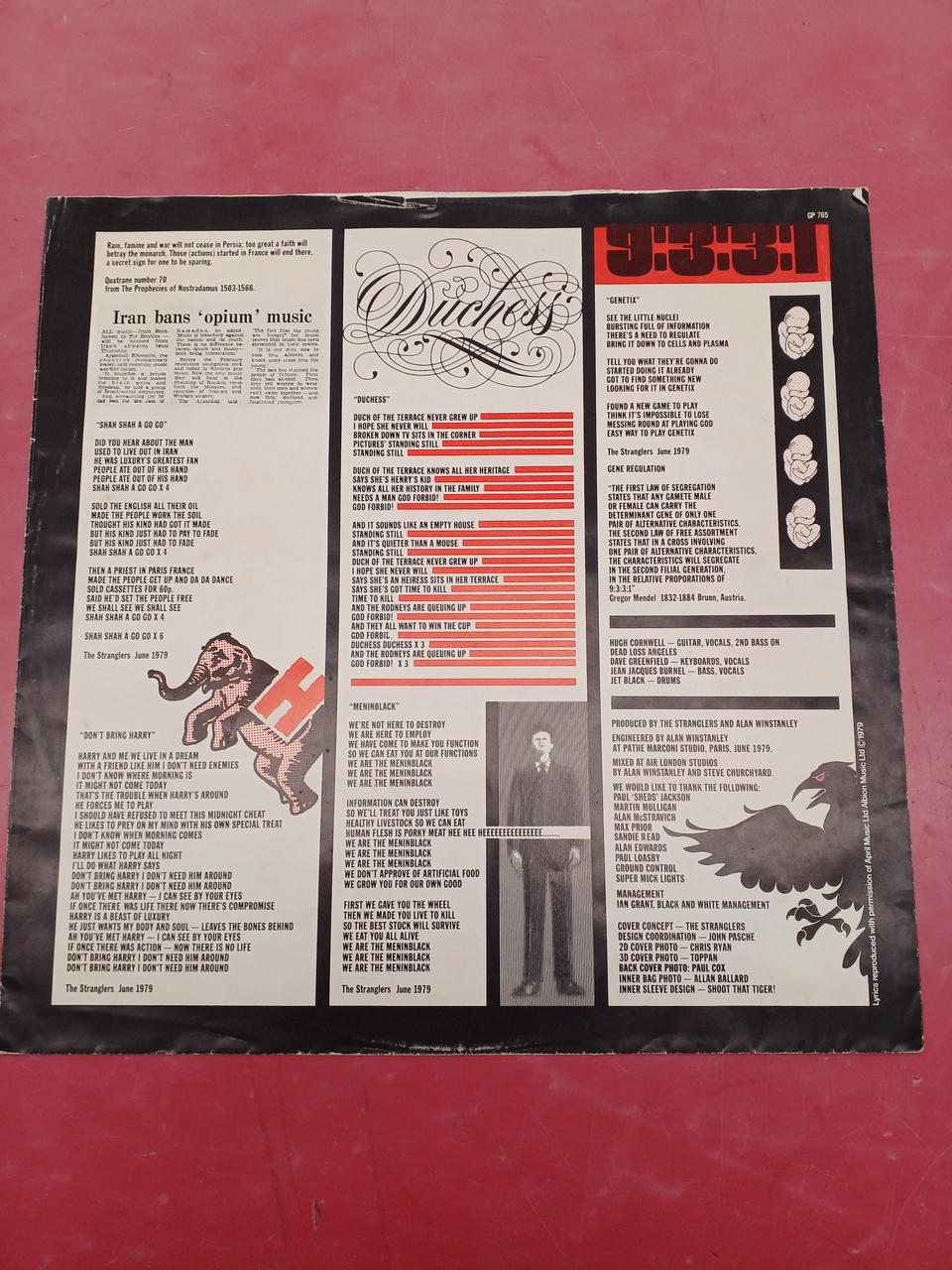 King Records Stranglers / Raven Stranglers / Raven