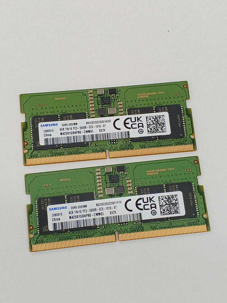 SAMSUNG Laptop Memory DDR5 8GB x 8 Sticks M415R1GB4PB0-CWM0L