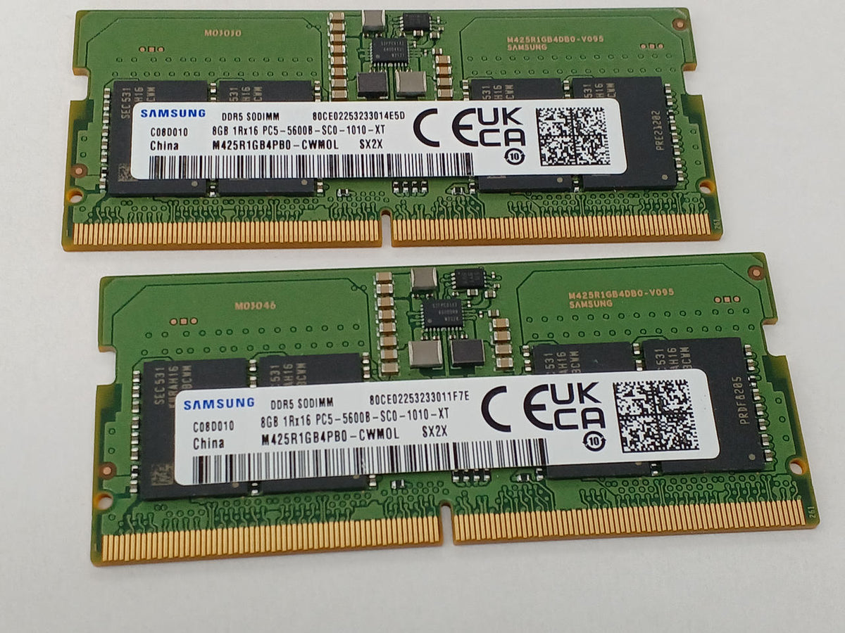 SAMSUNG Laptop Memory DDR5 8GB x 8 Sticks M415R1GB4PB0-CWM0L