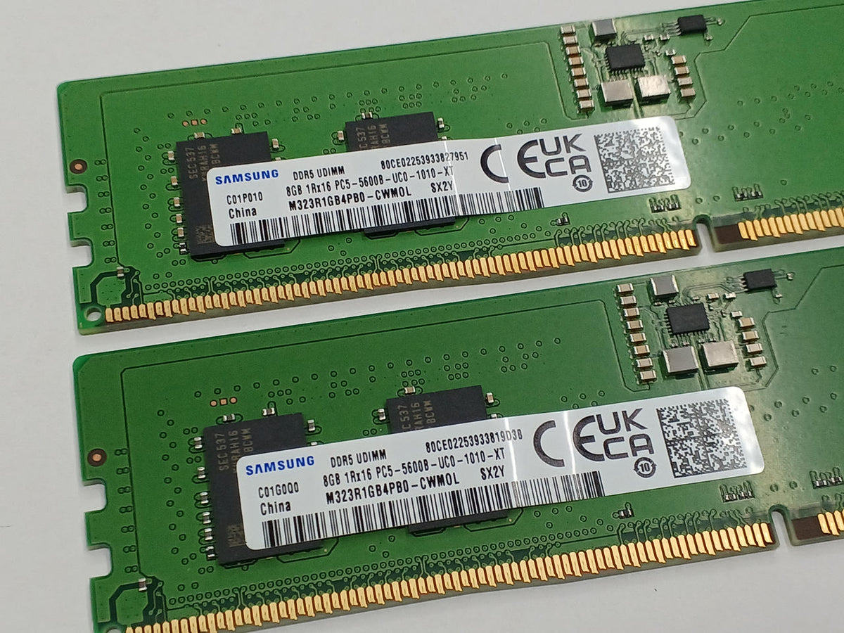 SAMUNG Desktop DDR5 8GB 2-Pack M323R1GB4PB0-CWM0L