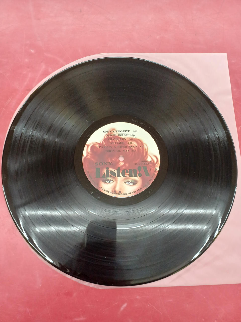 CBS Sony JAZZ/fusion LISTEN! 5