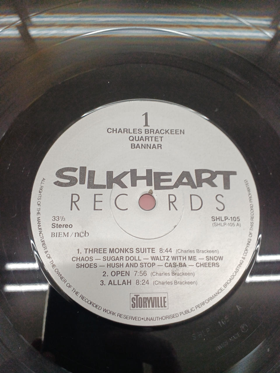 SILKHART JAZZ/fusion Charles Blackine / BANNAR