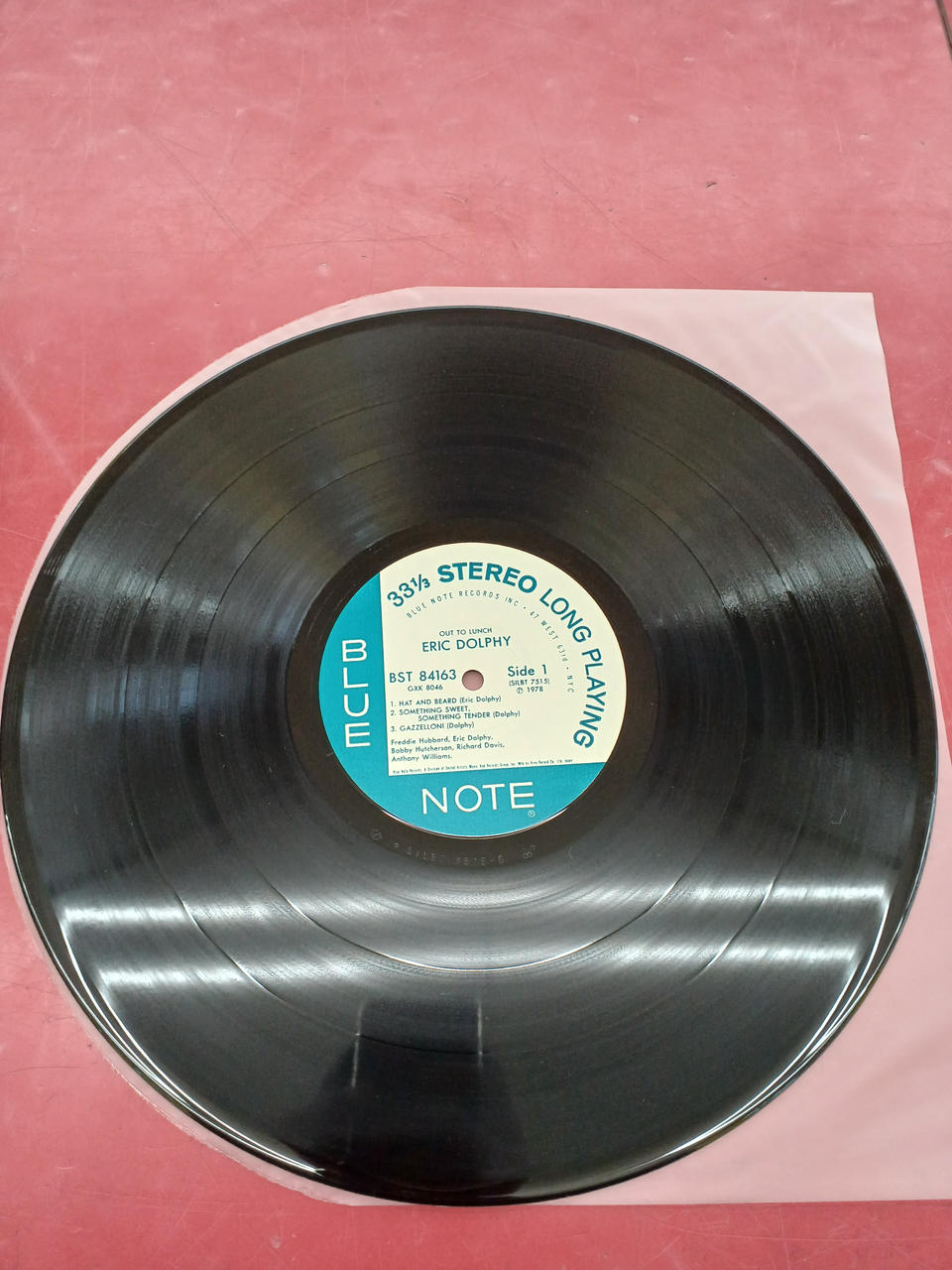 Blue Note JAZZ/fusion Eric Dolphy / Out to Lunch