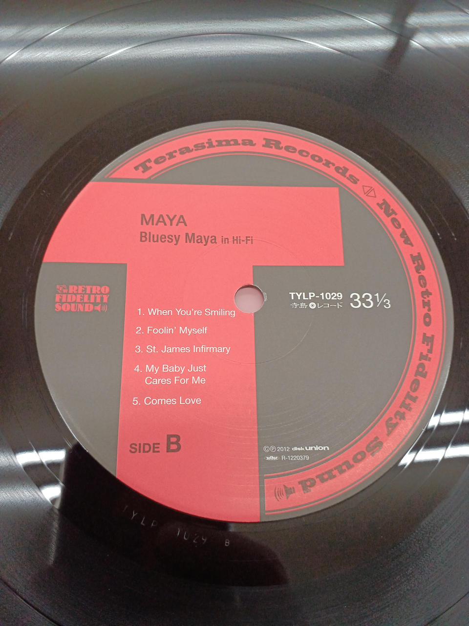 Terashima Records JAZZ/fusion MAYA/BLUESY MAYA IN HI-FI