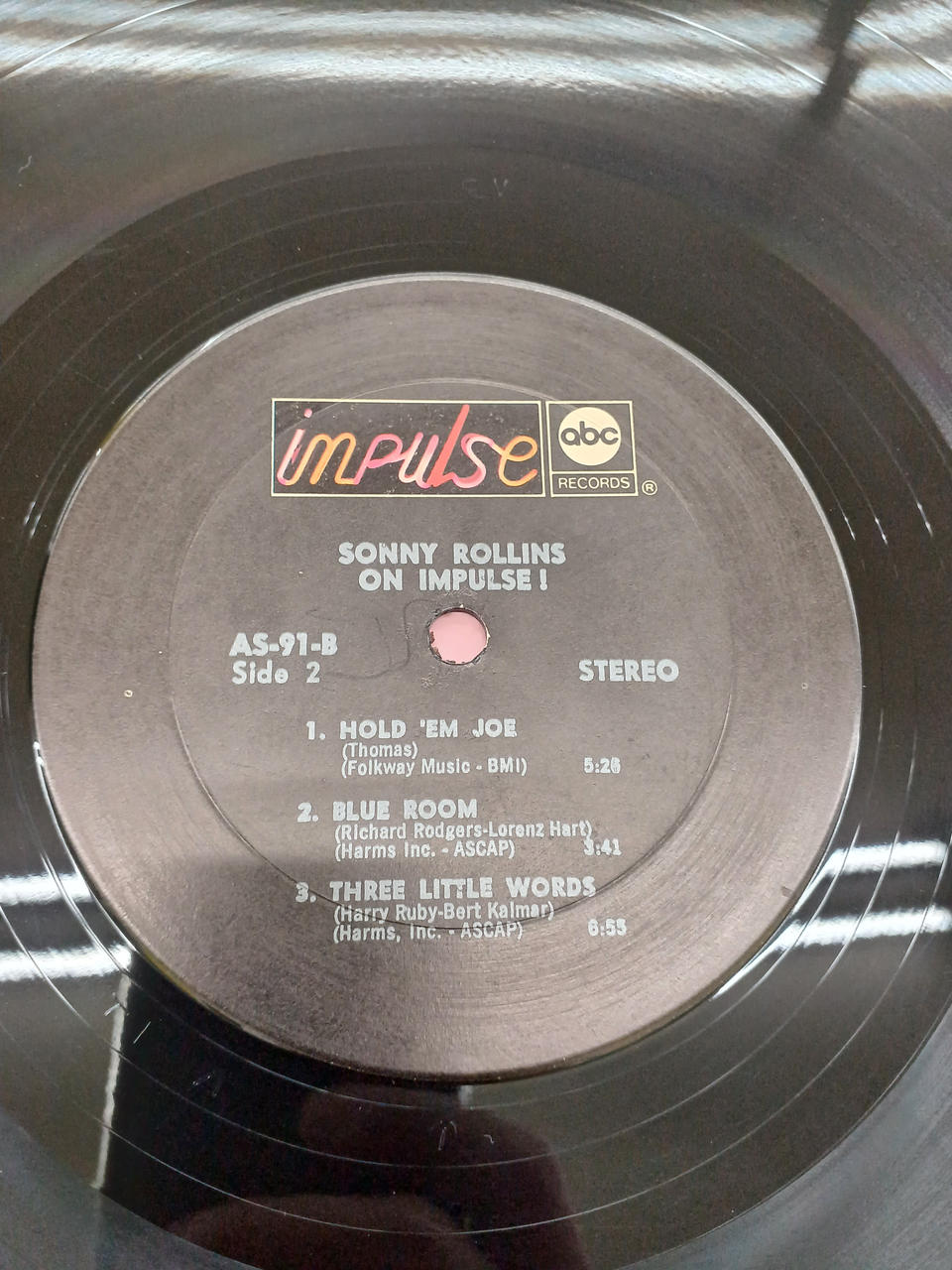 ABC RECORDS JAZZ/fusion Sonny Rollins / IMPULSE!