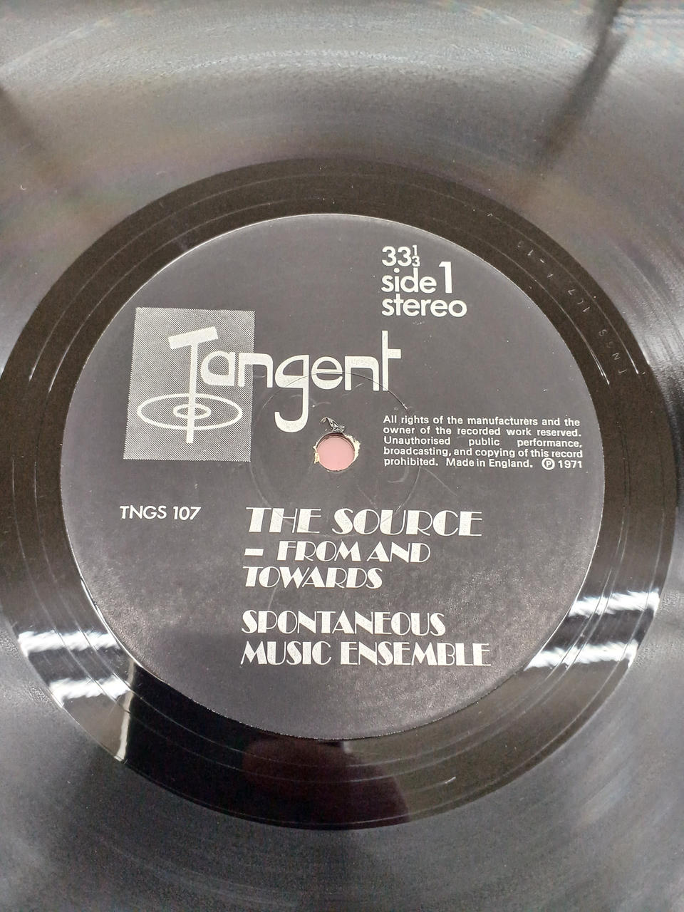 TANGENT JAZZ/fusion THE SOURCE-FROM AND TOWARDS