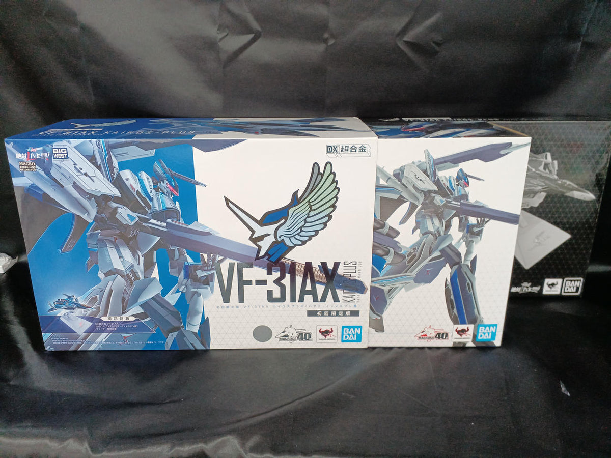 BANDAI DX Chogokin Macross Δ VF-31AX Kairos Plus (First Press Limited Edition)