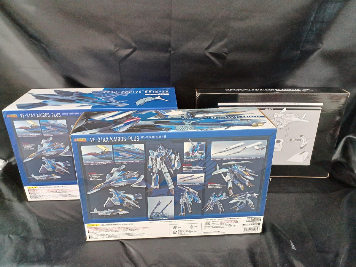 BANDAI DX Chogokin Macross Δ VF-31AX Kairos Plus (First Press Limited Edition)