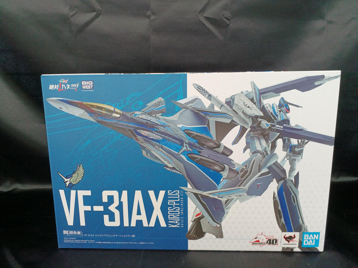 BANDAI DX Chogokin Macross Δ VF-31AX Kairos Plus (First Press Limited Edition)