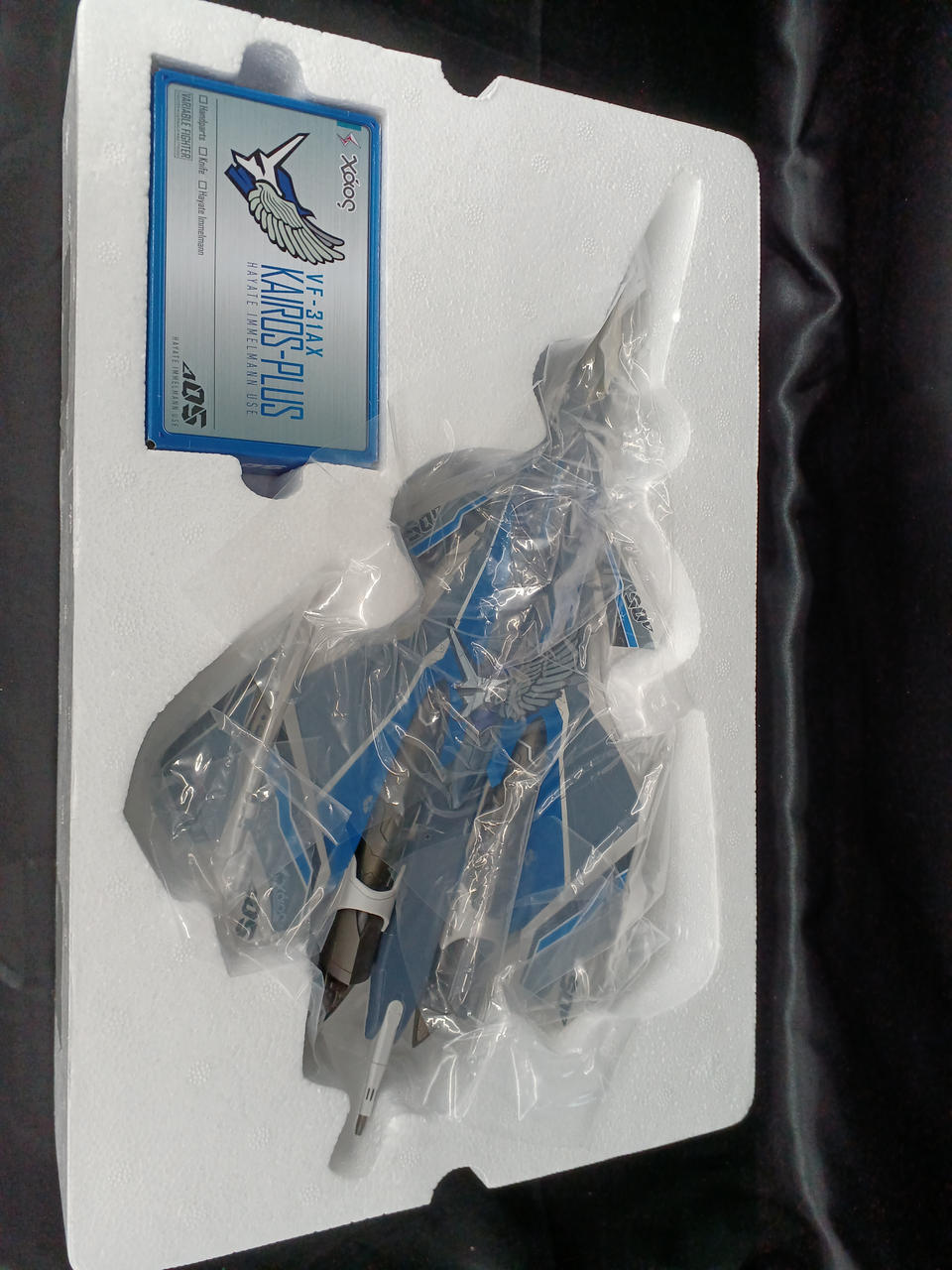 BANDAI DX Chogokin Macross Δ VF-31AX Kairos Plus (First Press Limited Edition)