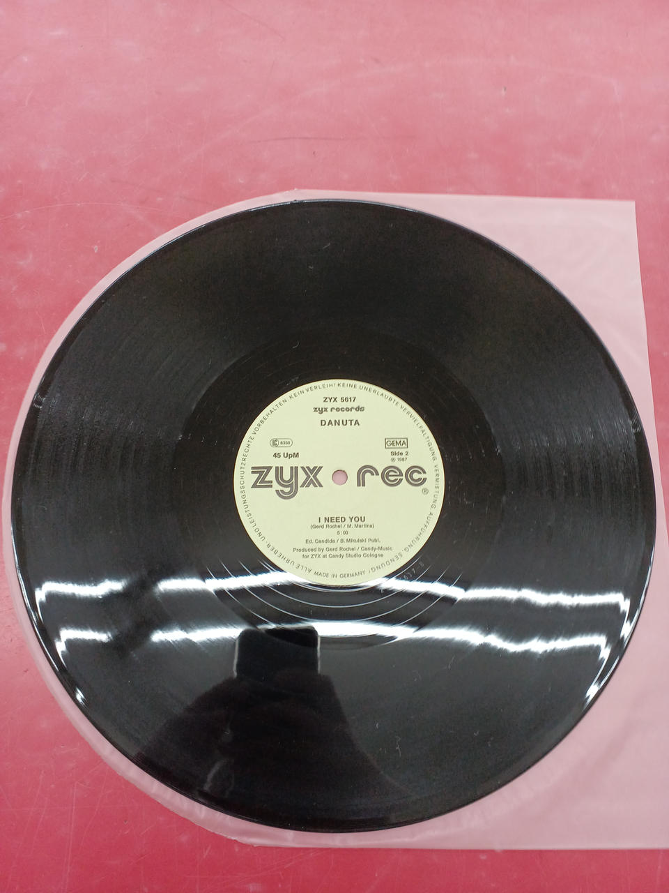 ZYX RECORDS Western Music DANUTA/TOUCH MY HEART