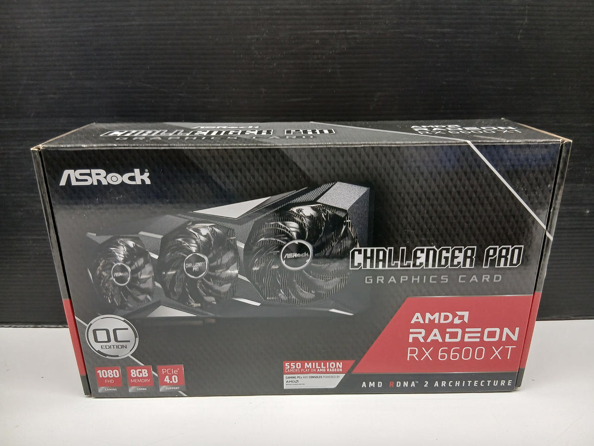 ASROCK Graphics Board RX6600XT CLP 8GO