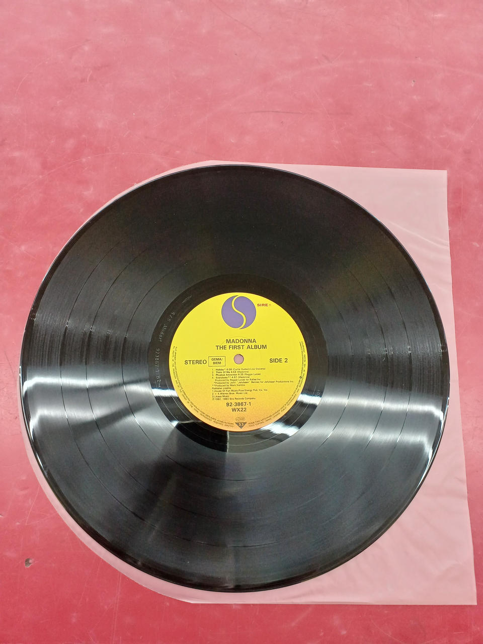 Sire Records Western Music Madonna / THE FIRST ALBUM