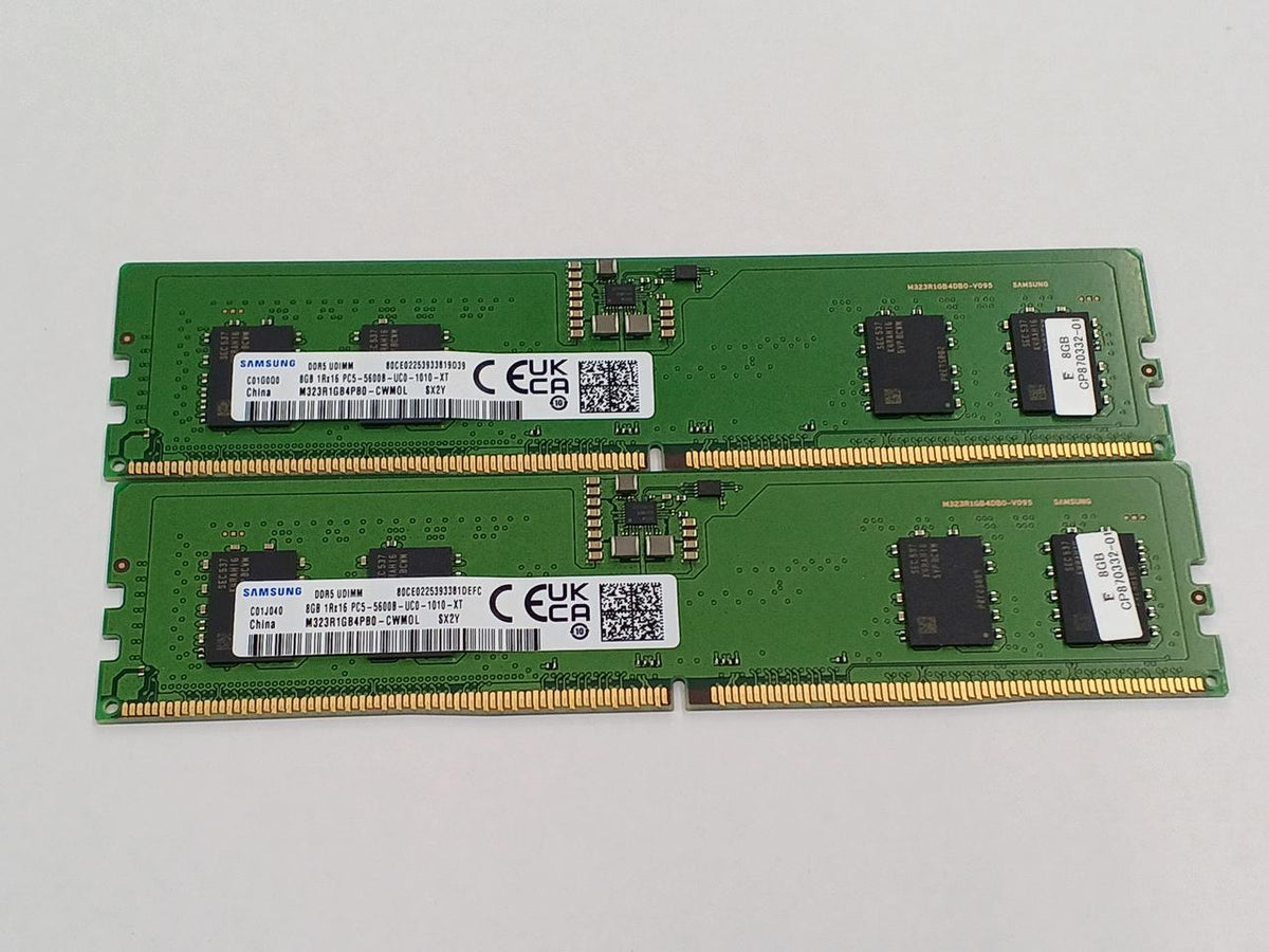 SAMSUNG Desktop DDR5 8GB 2 Chips M323R1GB4PB0-CWM0L