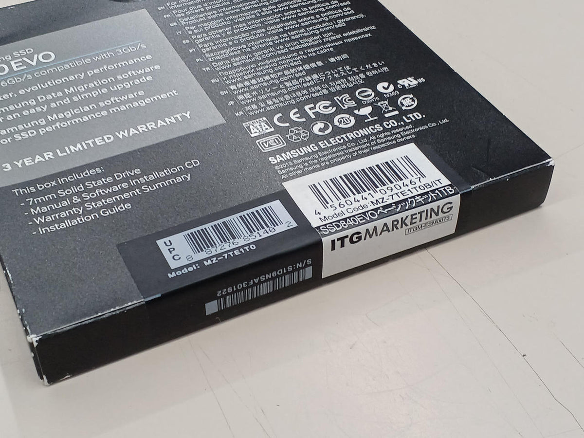 SAMSUNG SSD 1TB MZ-7TE1T0B/IT
