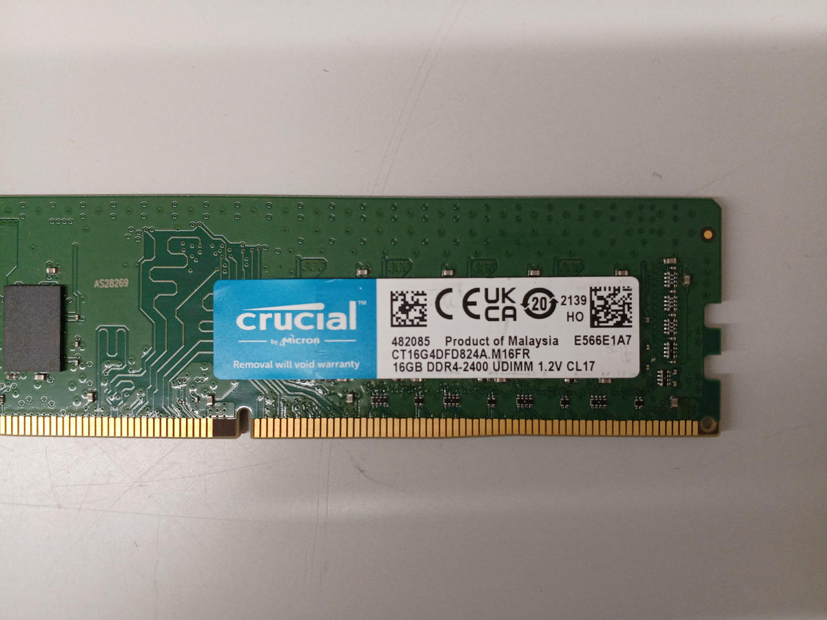 Crucial PC memory CT16G4DFD824A. M16FR