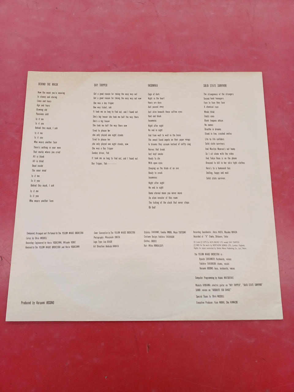 Alfa Records YMO / Solid State Survivor YMO / Solid State Survivor