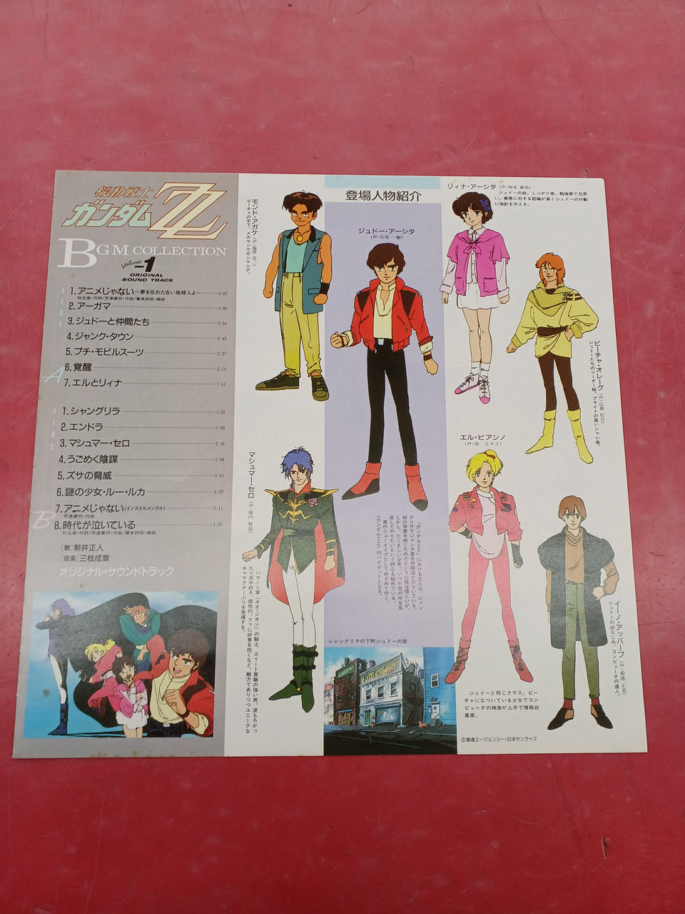 King Records Soundtrack Mobile Suit Gundam ZZ / BGM Collection VOL.1