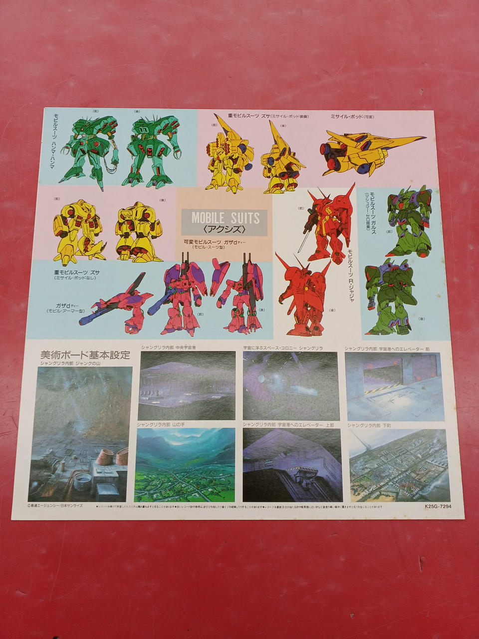 King Records Soundtrack Mobile Suit Gundam ZZ / BGM Collection VOL.1