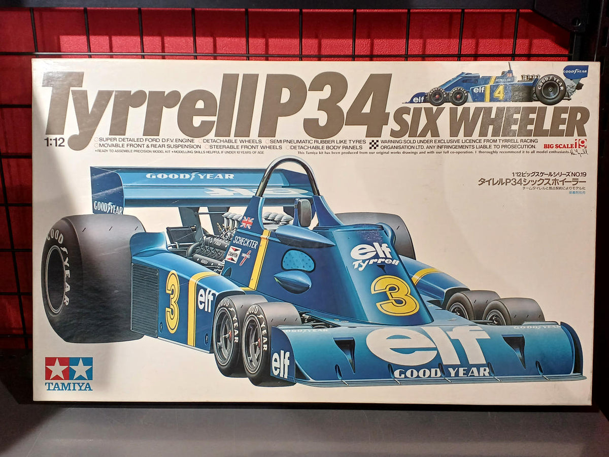TAMIYA 1/12 Tyrell P34 Six Wheeler
