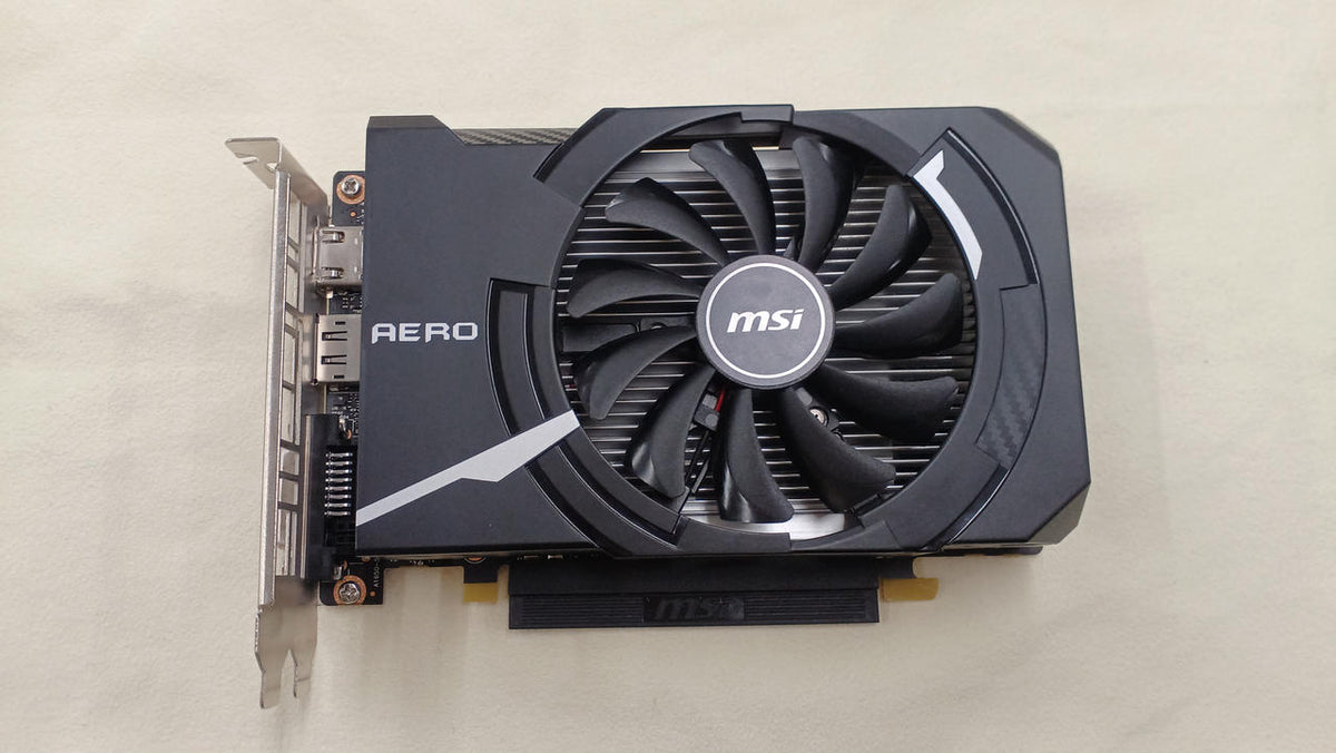 MSI Graphics Card: GEFORCE GTX1650AERO ITX 4G