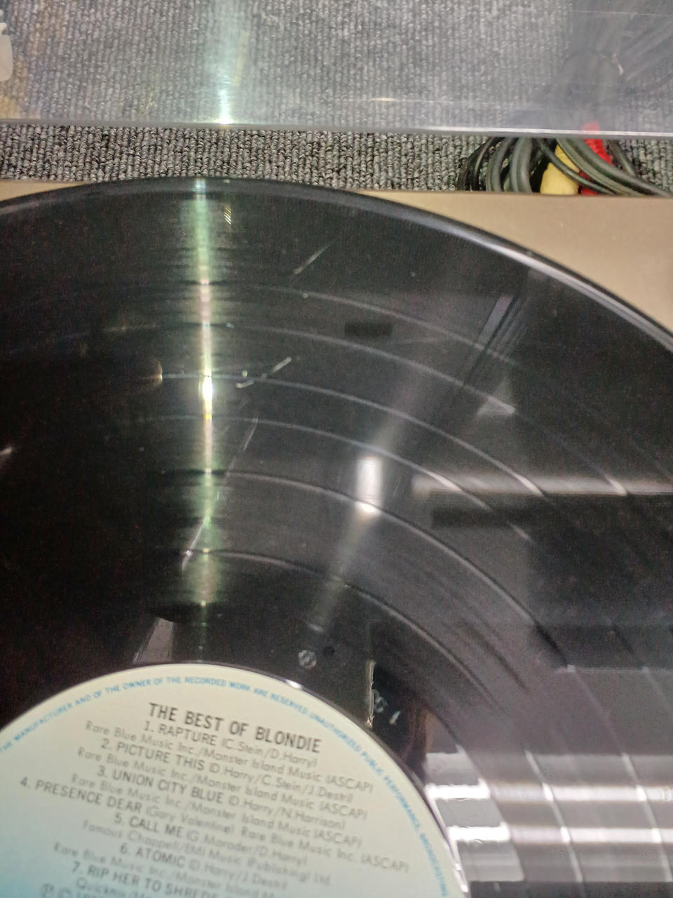 AUREX Record: THE BEST OF BLONDIE