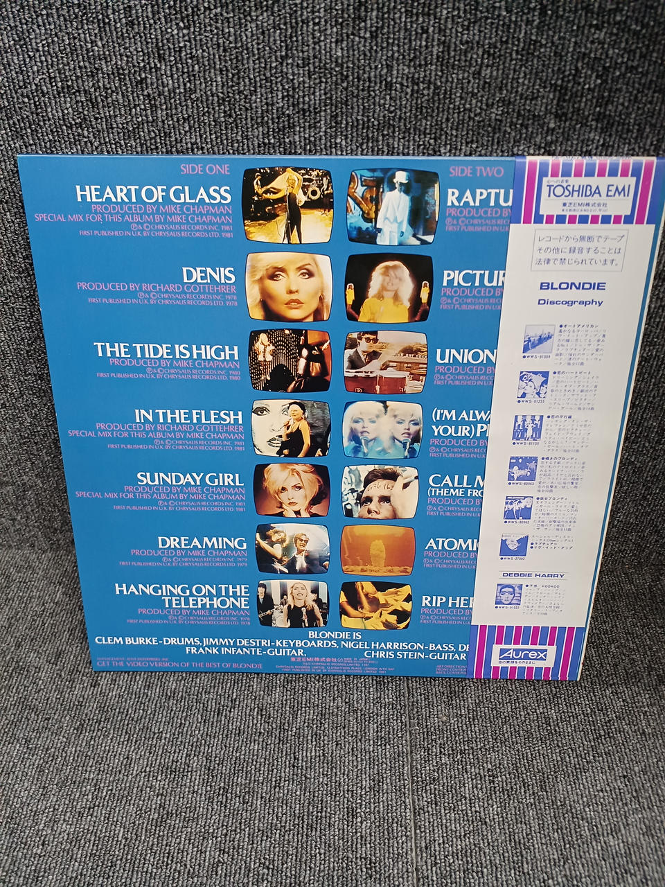 AUREX Record: THE BEST OF BLONDIE