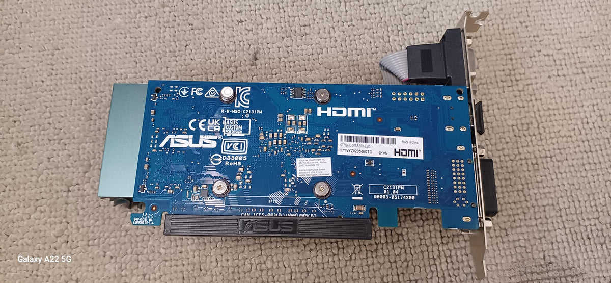 ASUS Graphics Card GT710-SL-2GD5-BRK-EVO