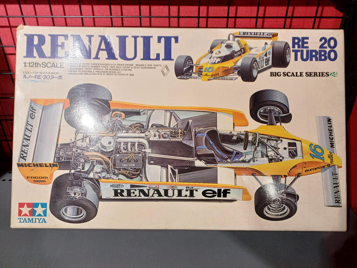 TAMIYA 1/12 Renault RE-20 Turbo