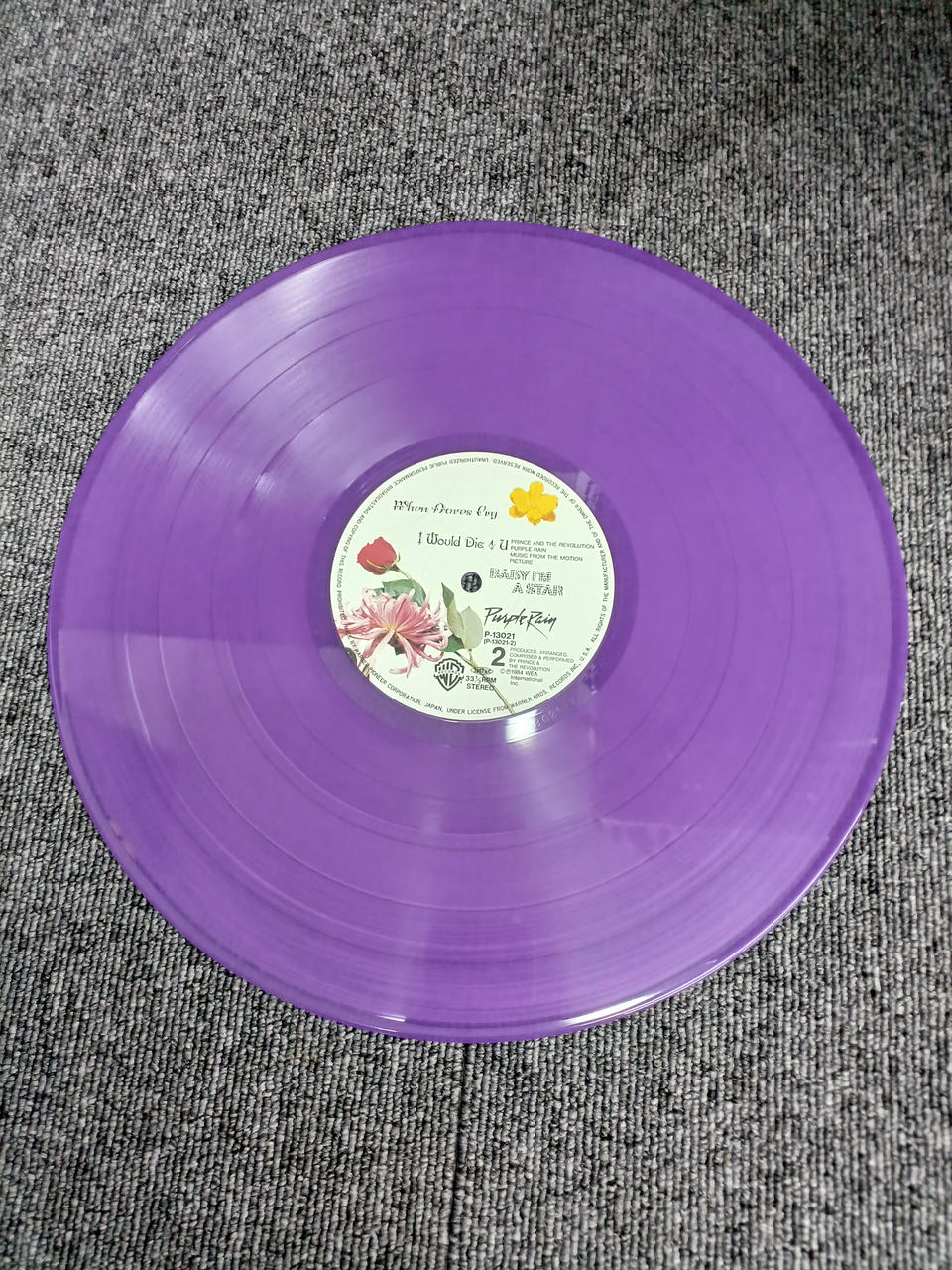 WARNER Prince Purple Rain